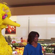 Illustration for article titled Watch Michelle Obama, Big Bird, and Billy Eichner goof around in a supermarket
